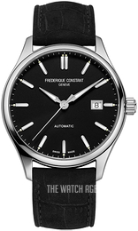 Frederique Constant Classics Black/Leather Ø40 mm FC-303NB5B6