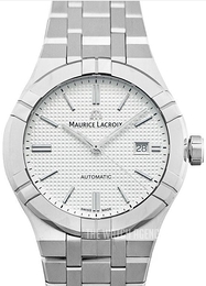Maurice Lacroix Aikon Silver colored/Steel Ø42 mm AI6008-SS00F-130-A