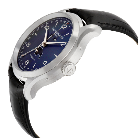 CLIFTON Blue Leather 43 mm ref. MOA10057