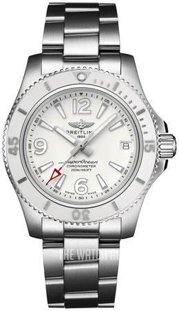 breitling superocean 36 white