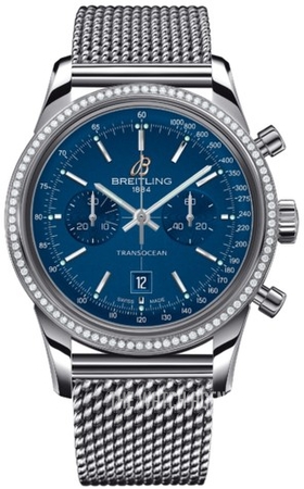 breitling transocean blue