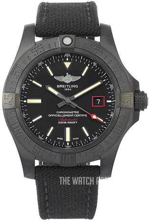 Breitling - Avenger BlackBird 44mm DLC/TI/NY Black A2824