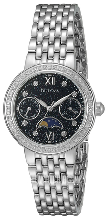 bulova diamond black watches