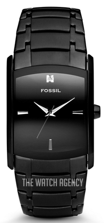 fossil watch fs4159 diamond black stainless