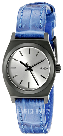 nixon time teller leather strap