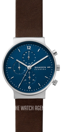 ancher leather watch