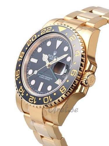 rolex gmt master 2 18k gold