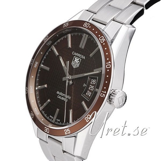 Carrera Calibre 5 Automatic Brown Steel 39 mm ref. WV211N.BA0787