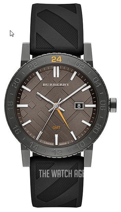 BURBERRY ブラックラバーベルト時計 BU9341 BU9341 Burberry | TheWatchAgency™