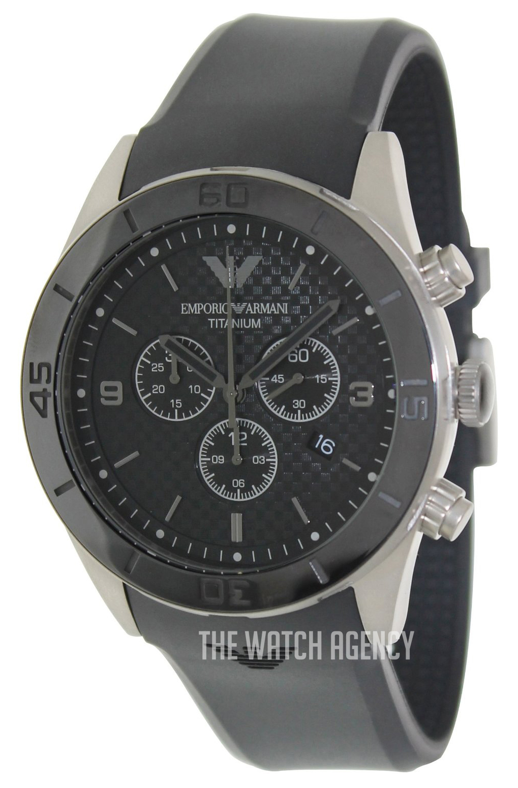 armani titanium watch