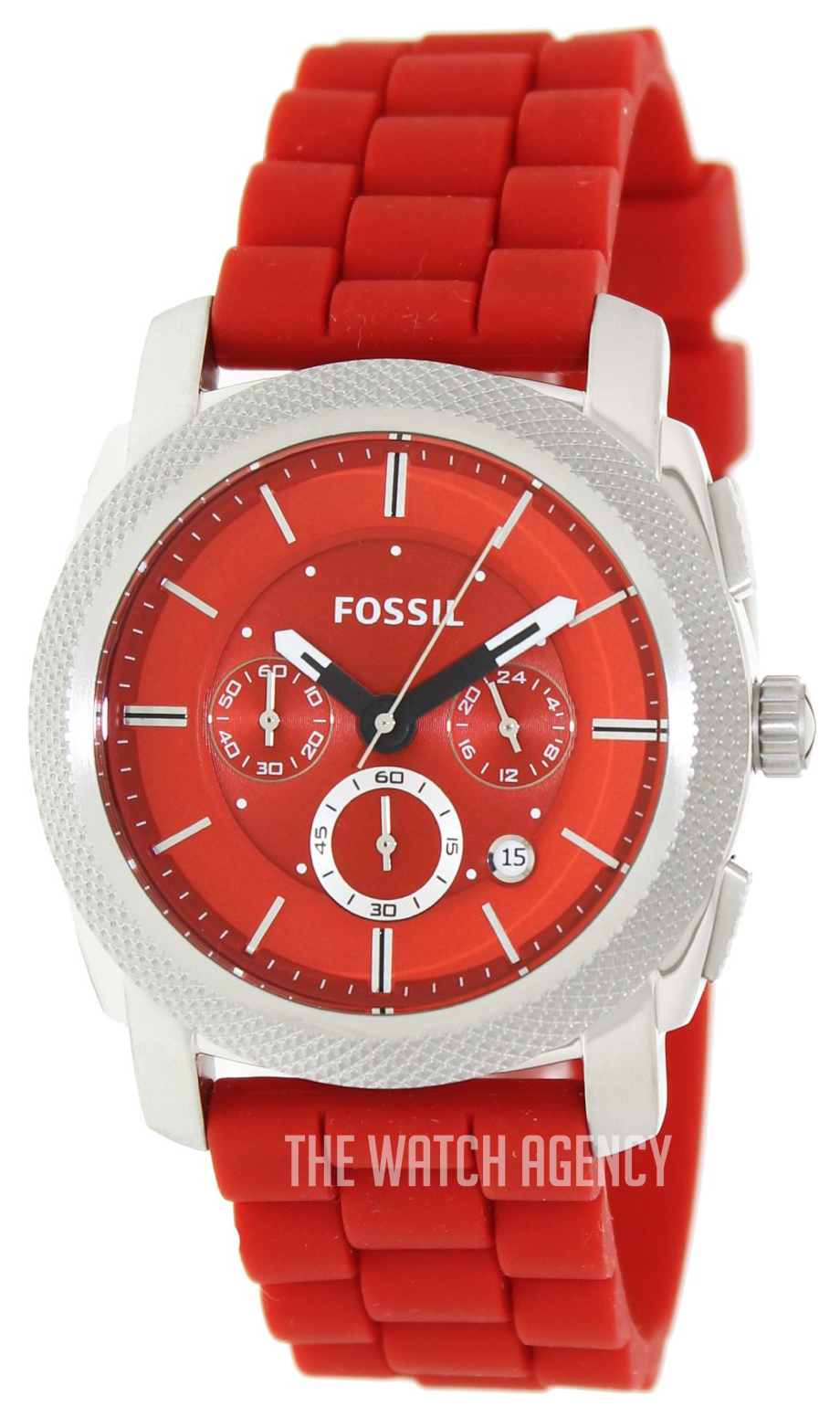 【76%OFF!】 Fossil Chronograph Red Watch-FS4808 ecousarecycling.com