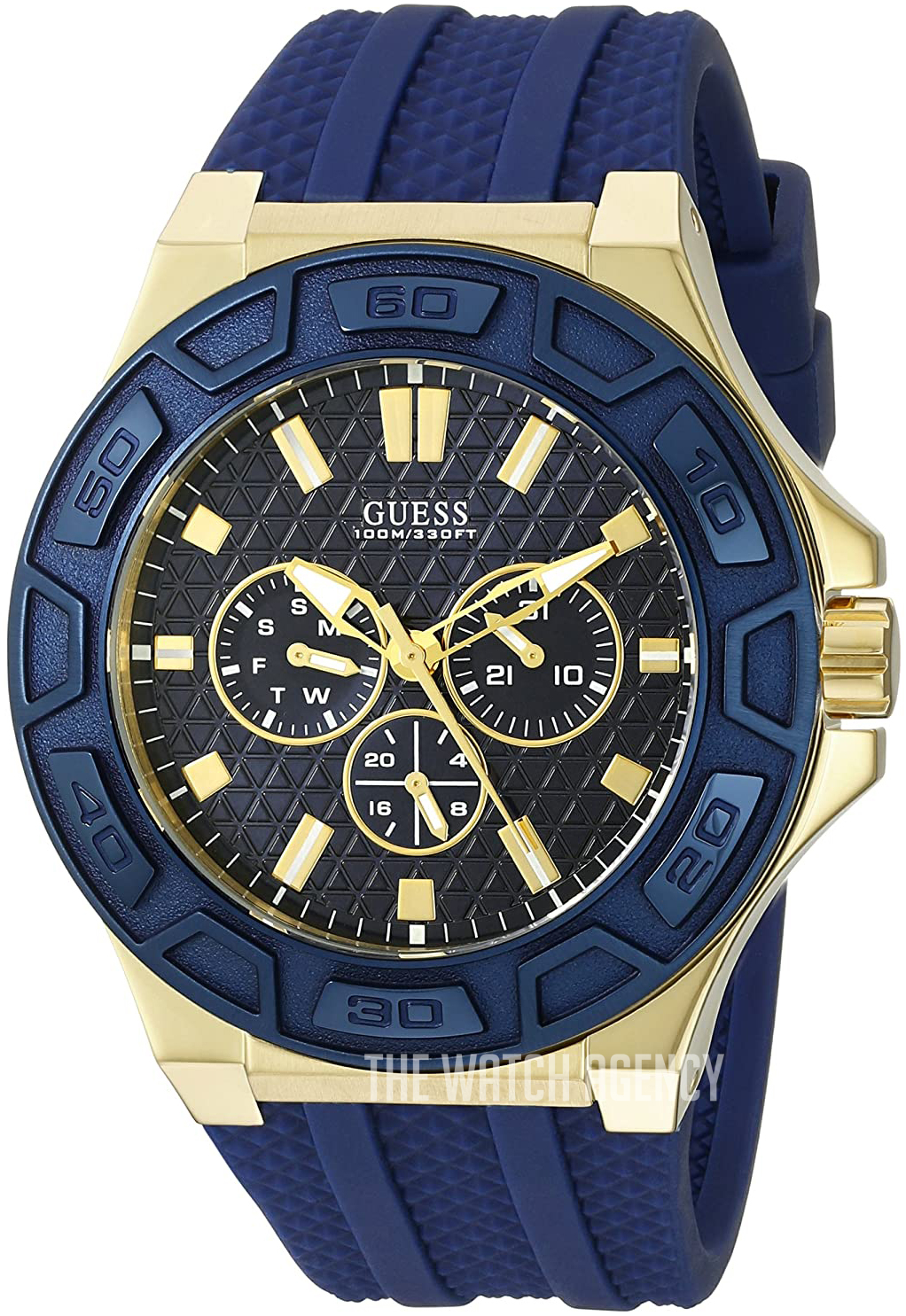 RELOJ GUESS W0674G2 Hombre, Azul, Moderno