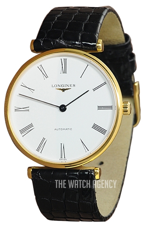 Grande Classique White Leather 34 mm ref. L4.708.2.11.2