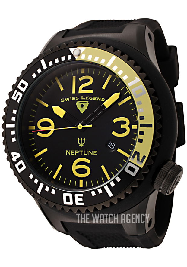 Swiss legend neptune black and clearance gold