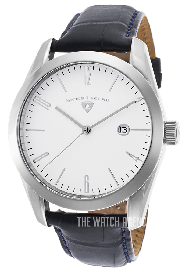 Swiss Legend Peninsula White/Leather Ø44 mm ref. SL-22044-02