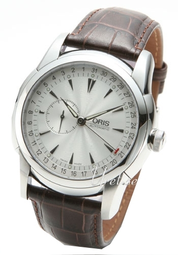 Culture Silver colored Leather 42 mm ref. 644 7545 4051 LS