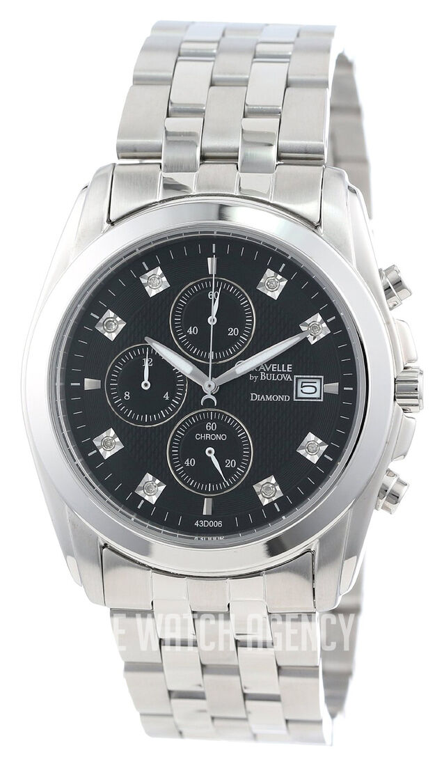 Bulova Diamond Caravelle By Bulova Chronograph Bulova Men's