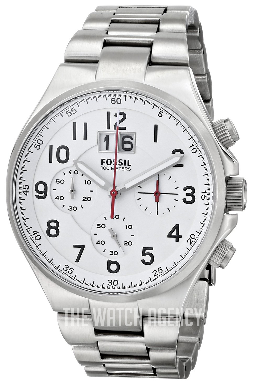 稼働 新品電池 FOSSIL CH2903 クロノグラフ ビッグデイト CH2903 Fossil Classic | TheWatchAgency.com