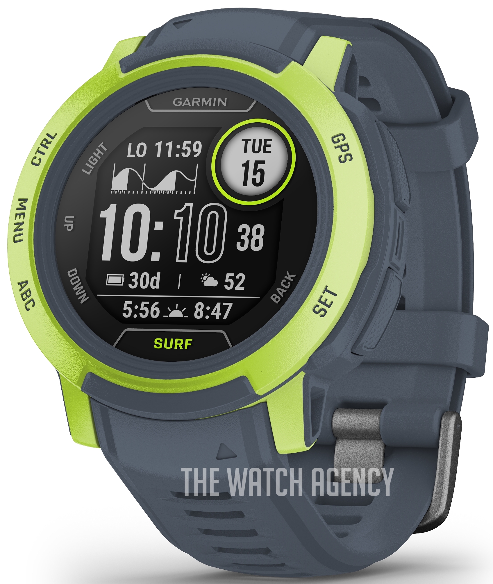 010-02626-02 Garmin Instinct 2 Surf Edition | TheWatchAgency.com
