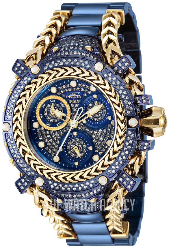 Gold Invicta Gladiator Watch 42245 Invicta Gladiator