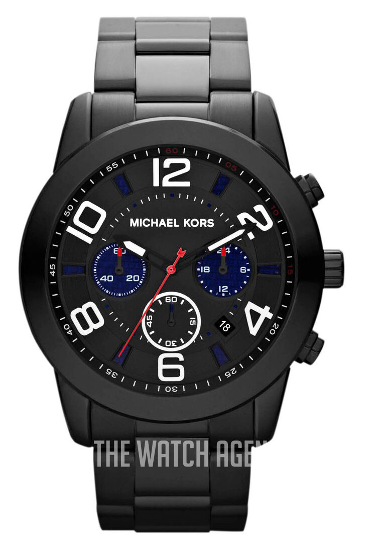 Michael Kors Mercer MK8291 Men\'s Black Stainless Steel Analog Dial Watch AEA161 Michael Kors Mercer MK8291 Men main image 4
