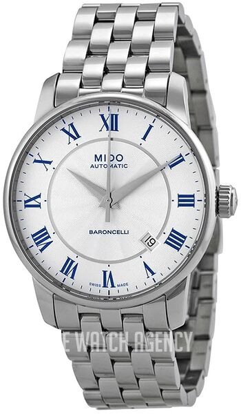 MIDO Baroncelli M76009N61 - Orologio da polso da donna, cinturino in acciaio inox colore argento