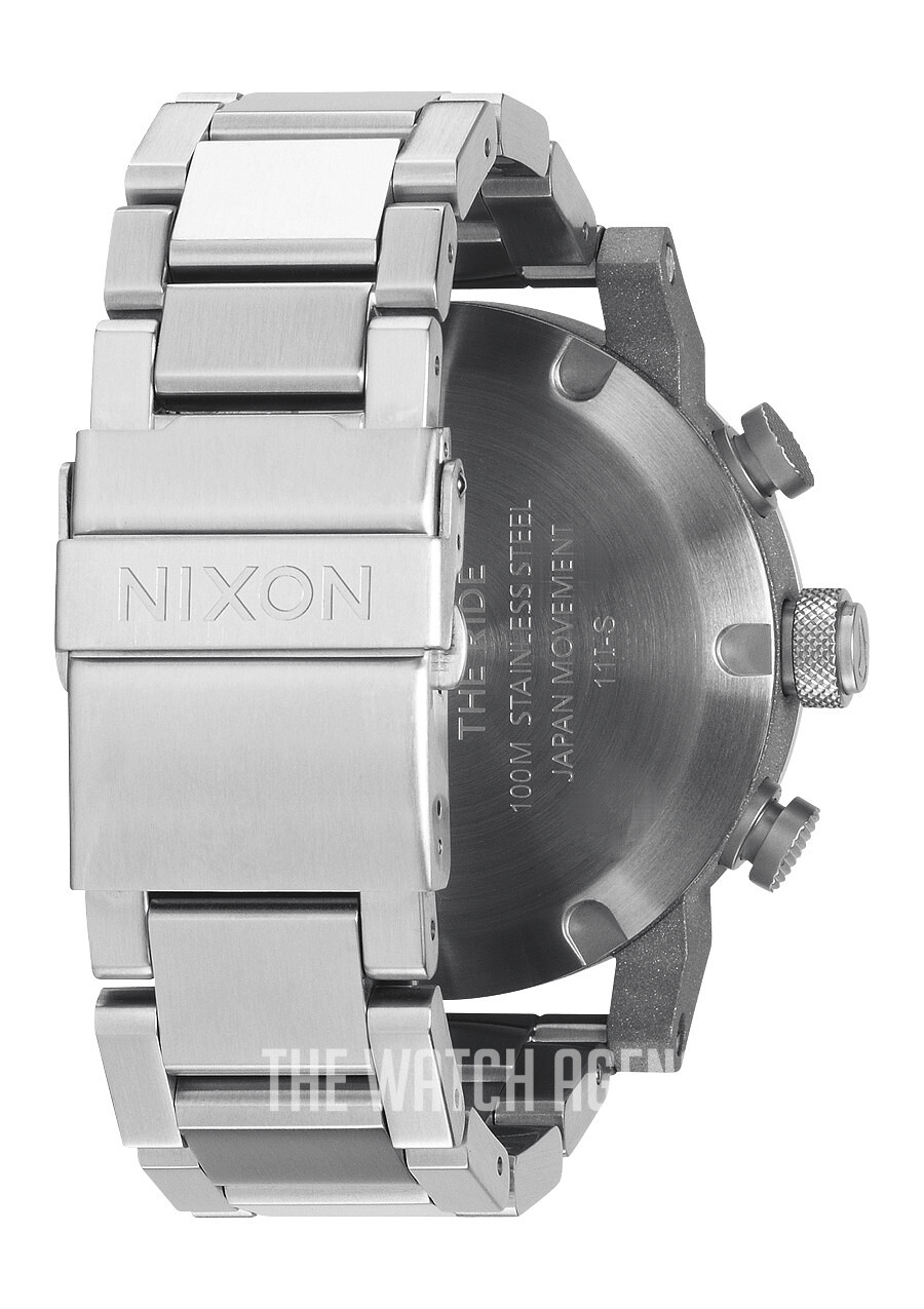 NIXON RIDE SS ホワイト A347 100 Nixon The Ride SS White - A347 1100 - Multisports Watches