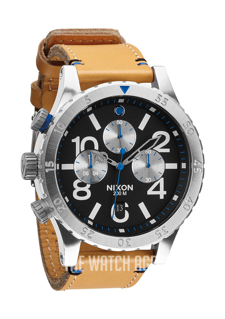 A3631602-00 Nixon The 48-20 Chrono Leather | TheWatchAgency.com