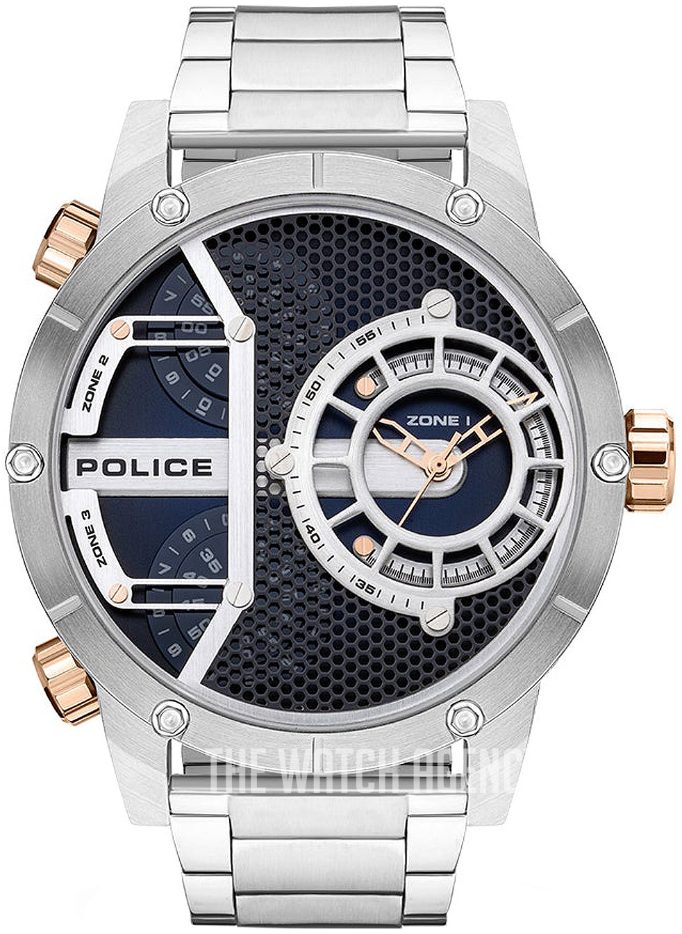 【専用商品】POLICE PEWJA2227702 PEWJA2227702 | Police « JET 3H BLACK&GOLD » PEWJA2227702