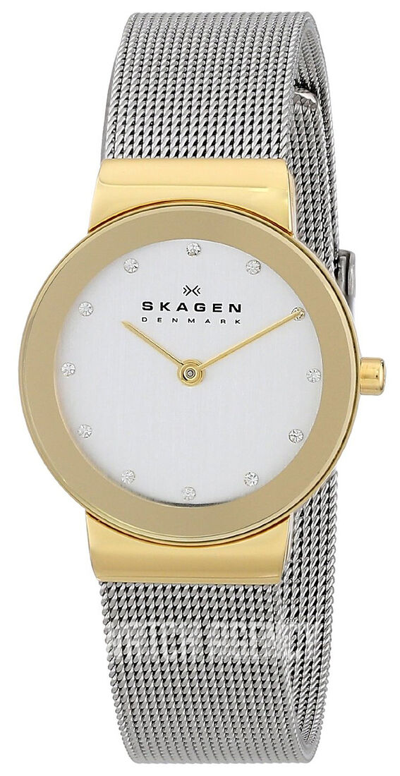 Skagen Freja 358SGSCD Women\'s Silver Stainless Steel Analog Dial Watch JNA557 Women main image 2