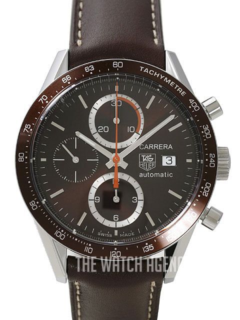 Tag Heuer Carrera Calibre 16 Brown Leather Strap TAG Heuer Carrera