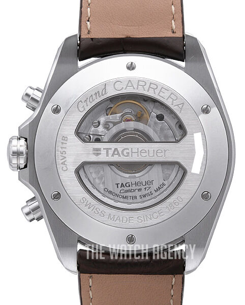 Leather Cav511b TAG Heuer Grand Carrera Calibre 17 Automatic