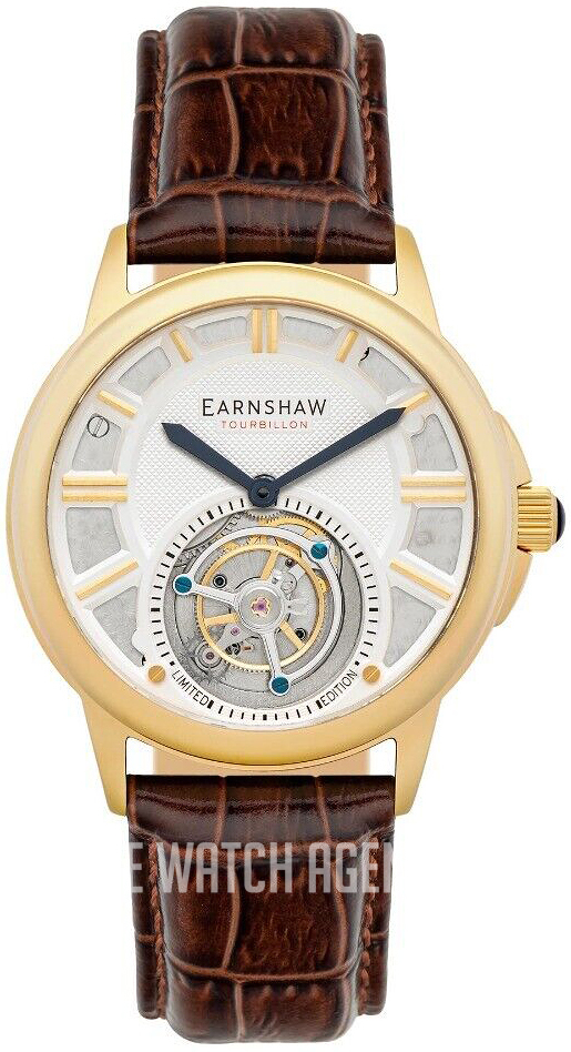 THOMAS EARNSHAW Ammiraglio Wallis Orologio Automatico Scheletrato - Cassa Acciaio 42mm